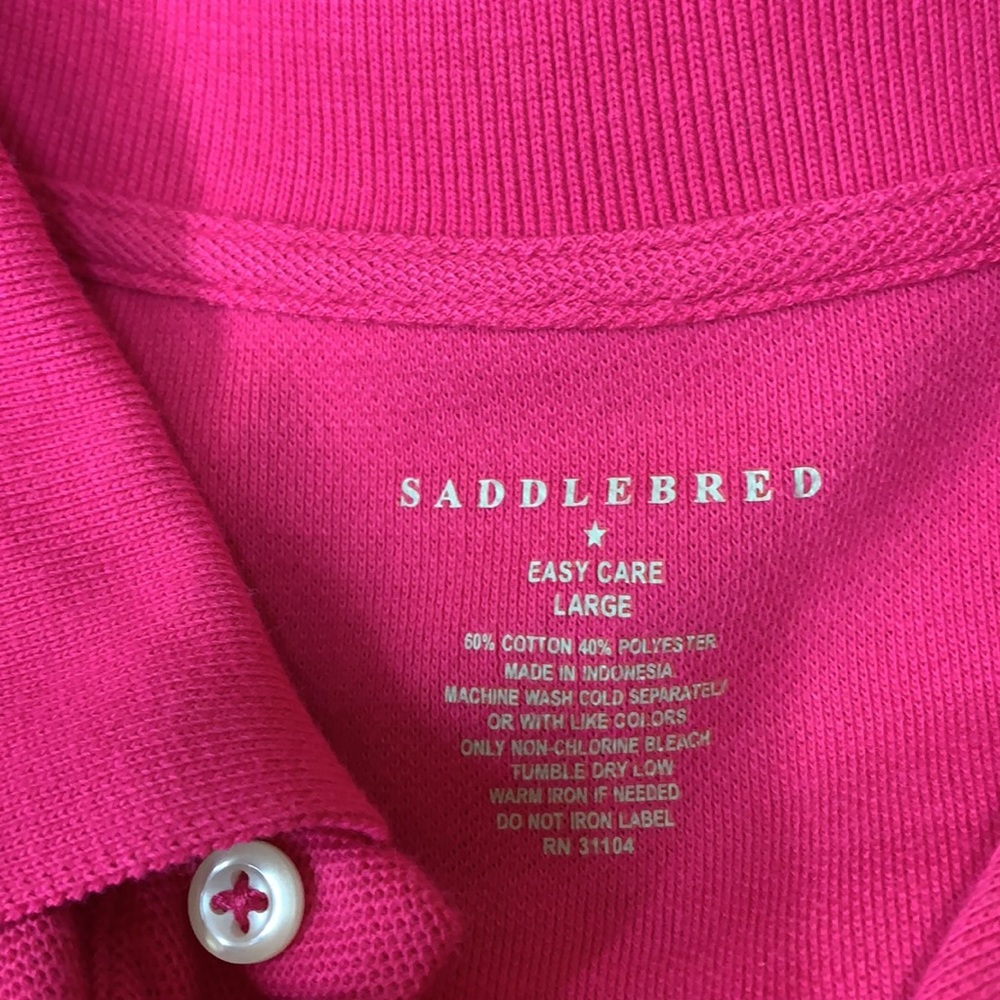 SzL Saddlebred Easy Care Polo Shirt - Picture 4 of 4